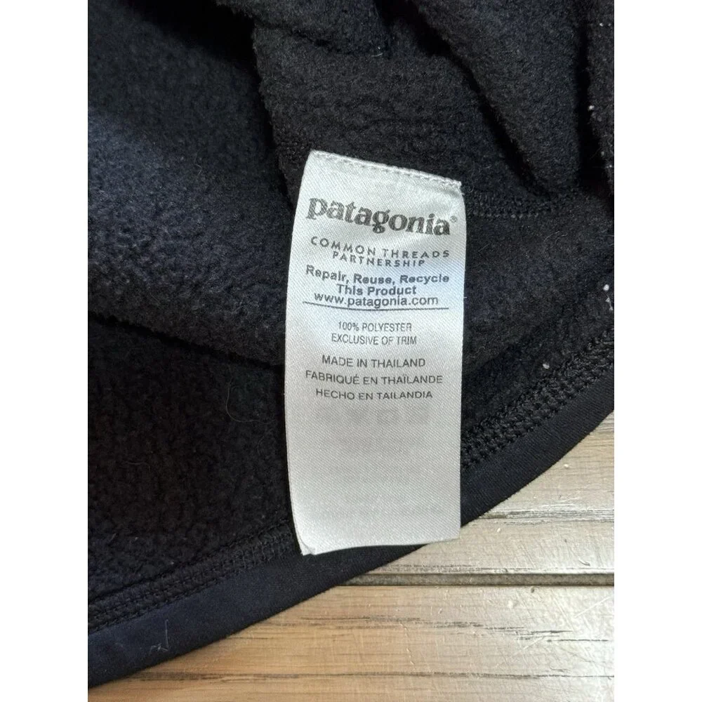 Patagonia Jacket Women Size S Black Better Sweater Fleece Jumper Outdoors Preppy